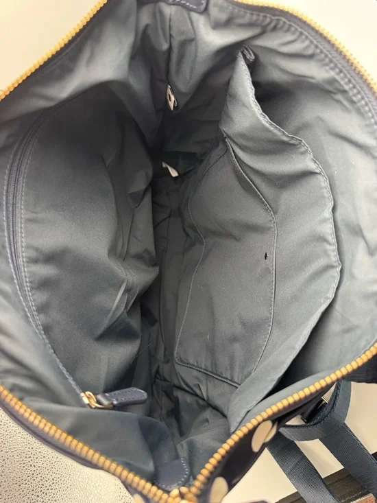 kate spade Little Better Sam Sunshine Convertible Backpack Navy and White - Picture 8 of 10